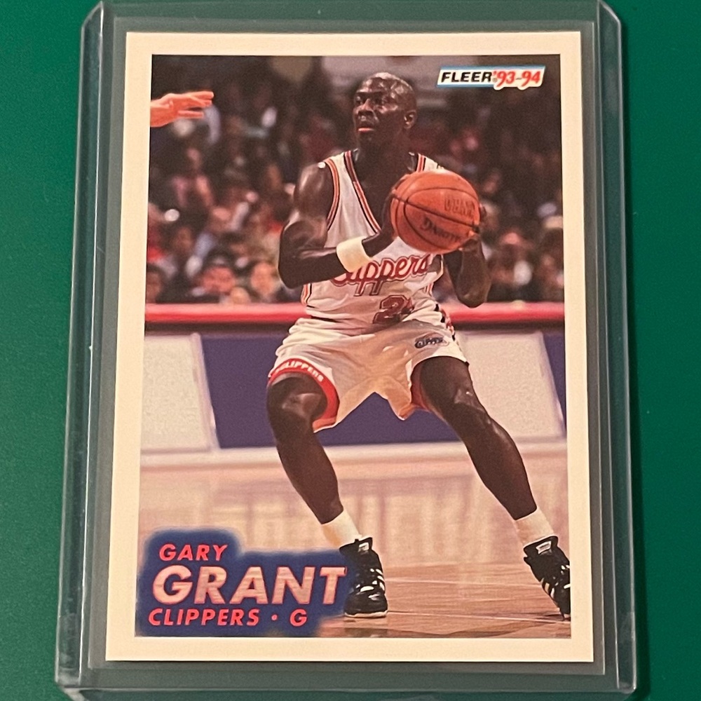 Gary Grant #90 1993-94 Fleer Basketball Trading Card